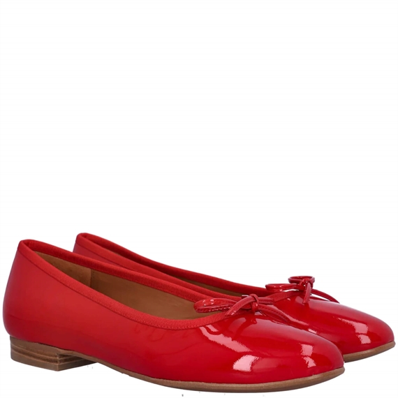 Billi Bi A6020 Ballerina Sko, Red Patent